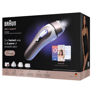 Braun Skin i·expert, white/pink - IPL hair removal