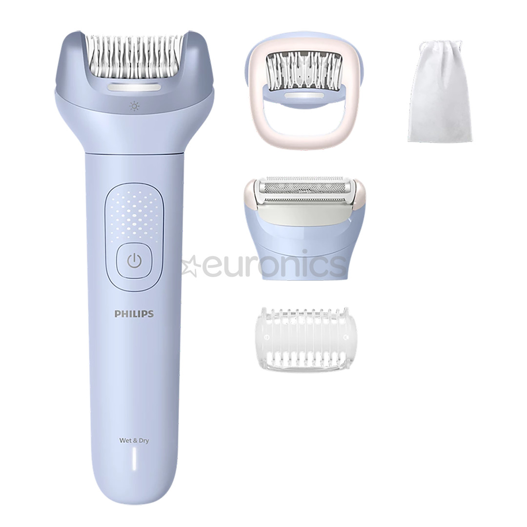 Philips Epilator Series 8000, Wet & Dry, голубой - Эпилятор