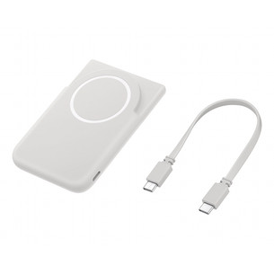 Samsung Magnet Wireless Battery Pack, 5000 mAh, pelēka - Portatīvais barošanas avots
