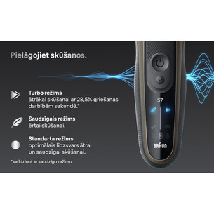 Braun Series 7, Wet & Dry, brūna - Skuveklis