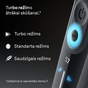 Braun, series 7, Wet & Dry, grey - Shaver