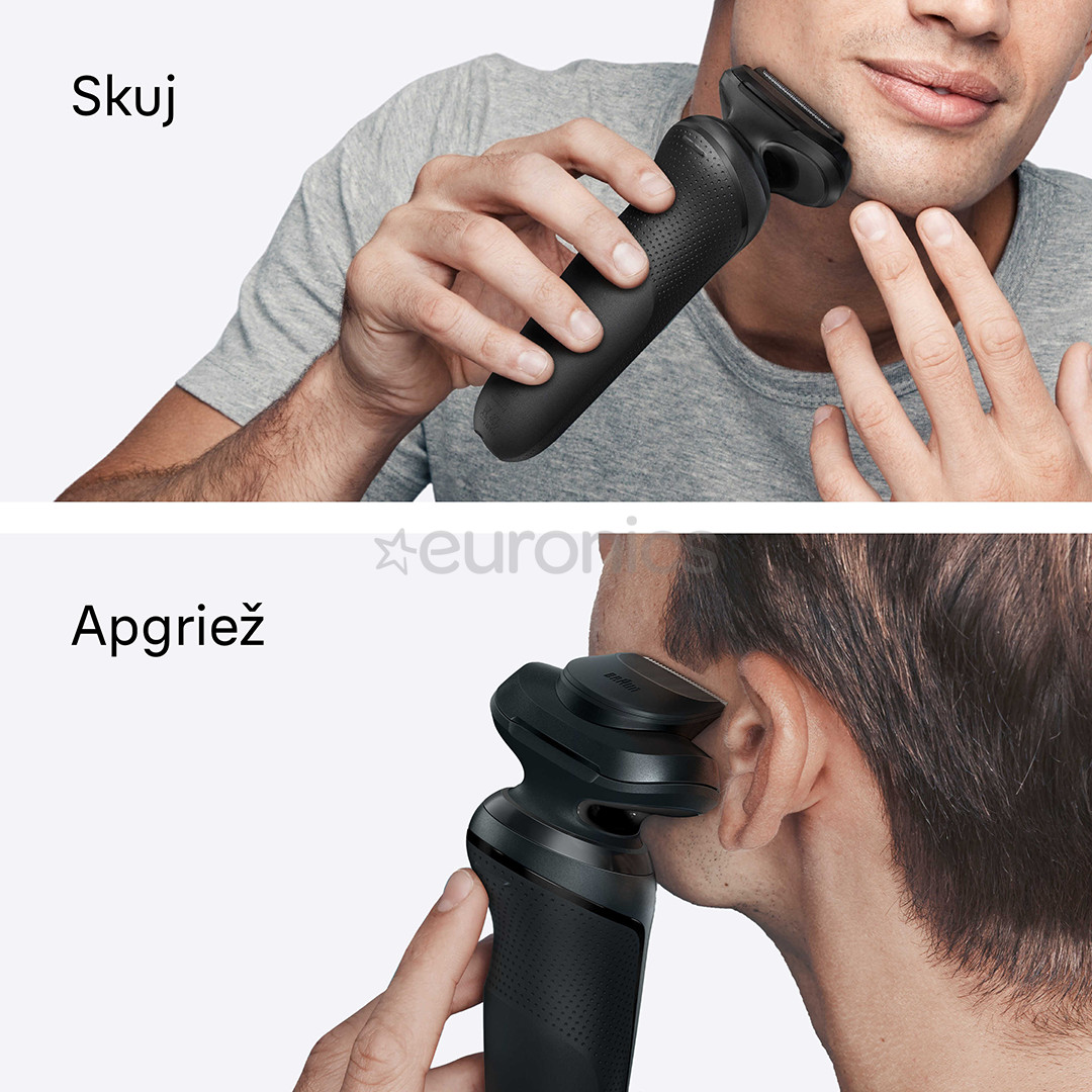 Braun Series 5, Wet & Dry, melna - Skuveklis