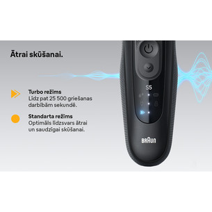 Braun Series 5, Wet & Dry, melna - Skuveklis