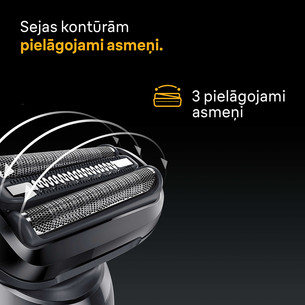 Braun Series 5, Wet & Dry, melna - Skuveklis