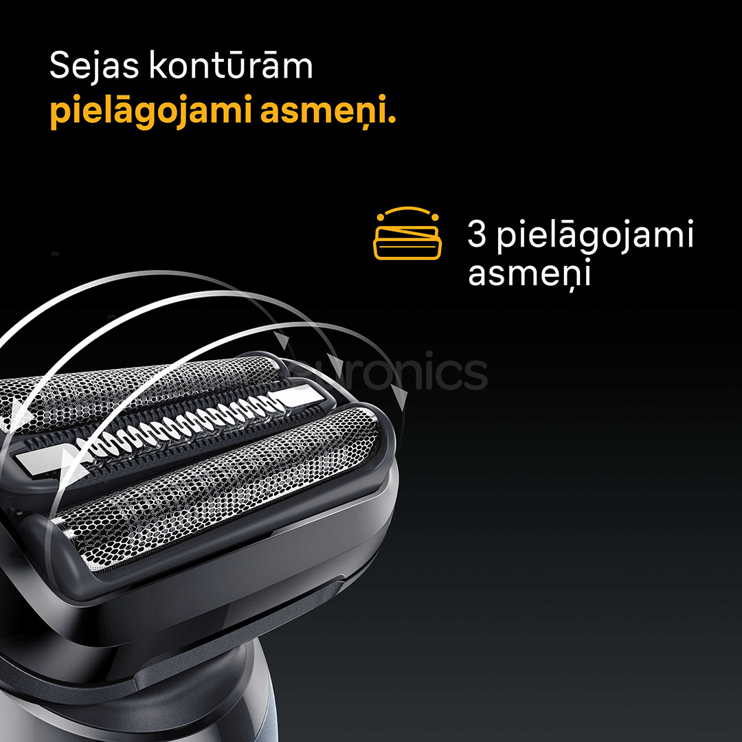 Braun Series 5, Wet & Dry, zila - Skuveklis