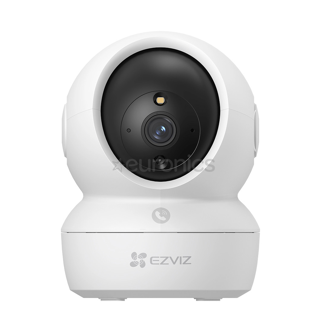 EZVIZ H6c Pro, 8 MP, WiFi, обнаружение людей, ночное видение, белый - Камера видеонаблюдения