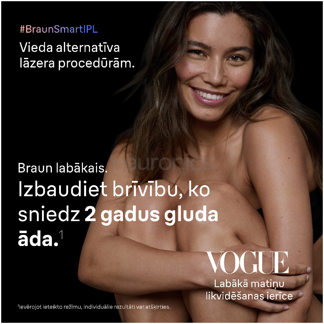 Braun Skin i·expert, white/pink - IPL hair removal