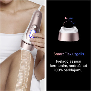 Braun Skin i·expert, white/pink - IPL hair removal