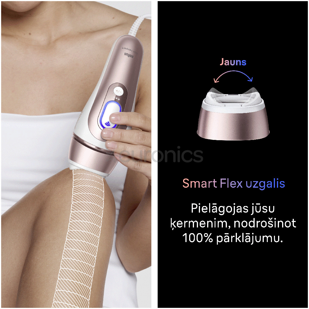 Braun Skin i·expert, white/pink - IPL hair removal