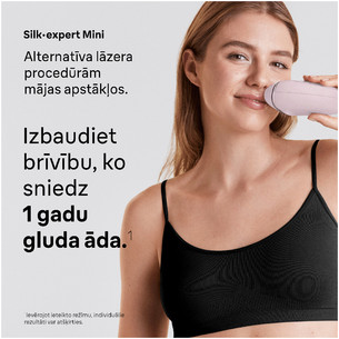 Braun Silk-expert Mini, розовый - Фотоэпилятор