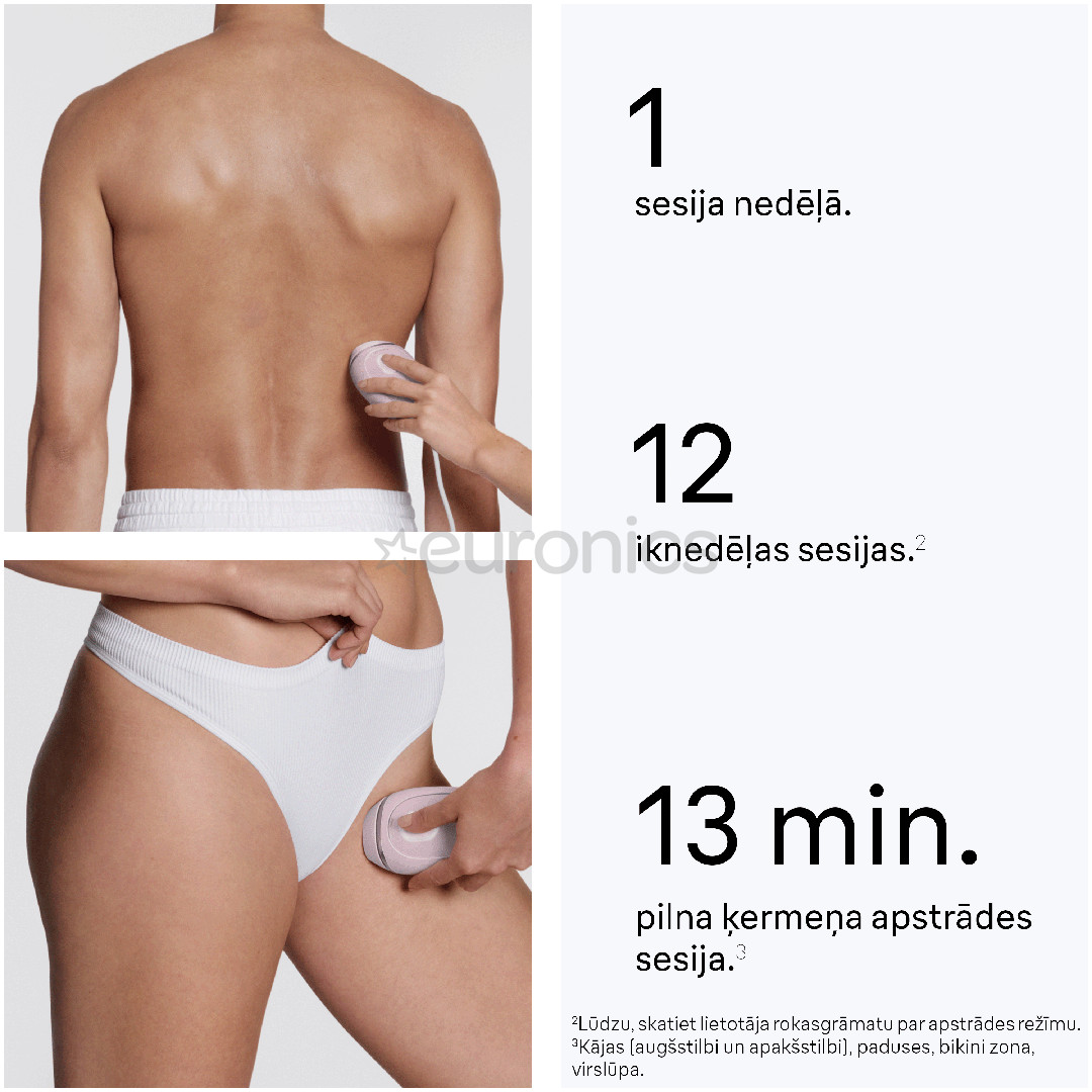 Braun Silk-expert Mini, розовый - Фотоэпилятор