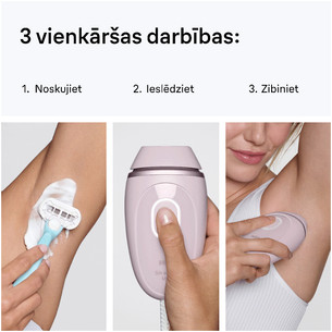 Braun Silk-expert Mini, розовый - Фотоэпилятор