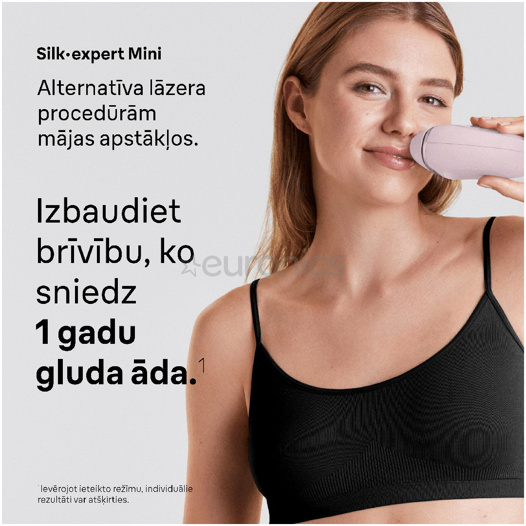 Braun Silk-expert Mini, розовый - Фотоэпилятор