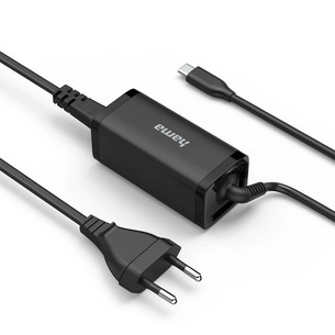 Hama Universal USB-C Notebook Power Supply, 45 Вт, черный - Зарядное устройство