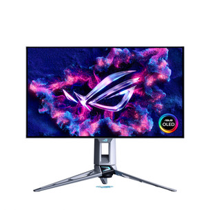 Asus ROG Swift OLED PG27AQWP, 27'', 2K, WOLED, серебристый - Монитор PG27AQWP-W