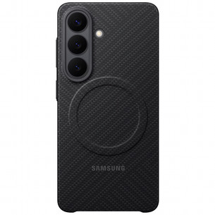 Samsung Carbon Magnet Case, Galaxy S26, melna - Apvalks viedtālrunim EF-KS942SNEGWW