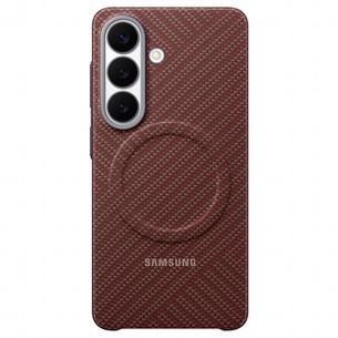 Samsung Carbon Magnet Case, Galaxy S26, sarkana - Apvalks viedtālrunim EF-KS942SREGWW