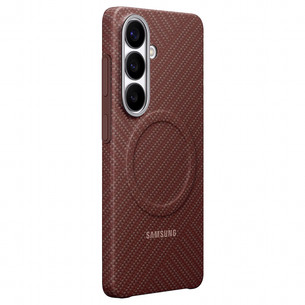 Samsung Carbon Magnet Case, Galaxy S26, sarkana - Apvalks viedtālrunim
