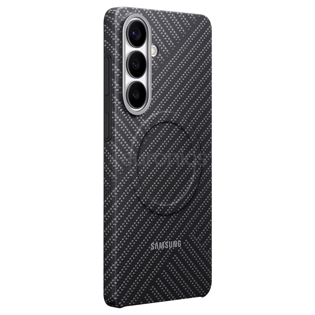 Samsung Carbon Magnet Case, Galaxy S26+, tumši pelēka - Apvalks viedtālrunim
