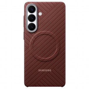 Samsung Carbon Magnet Case, Galaxy S26+, sarkana - Apvalks viedtālrunim EF-KS947SREGWW
