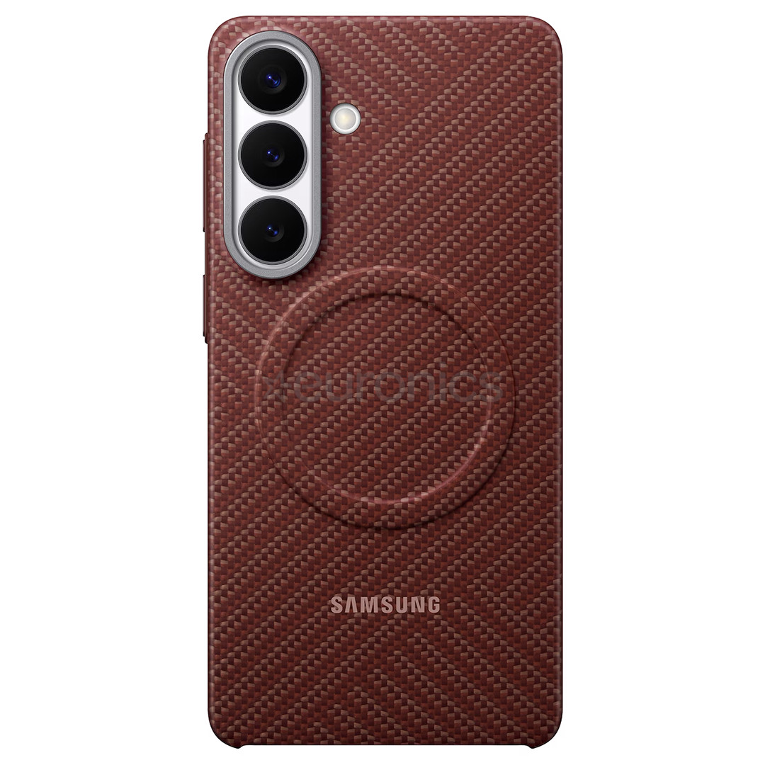 Samsung Carbon Magnet Case, Galaxy S26+, sarkana - Apvalks viedtālrunim