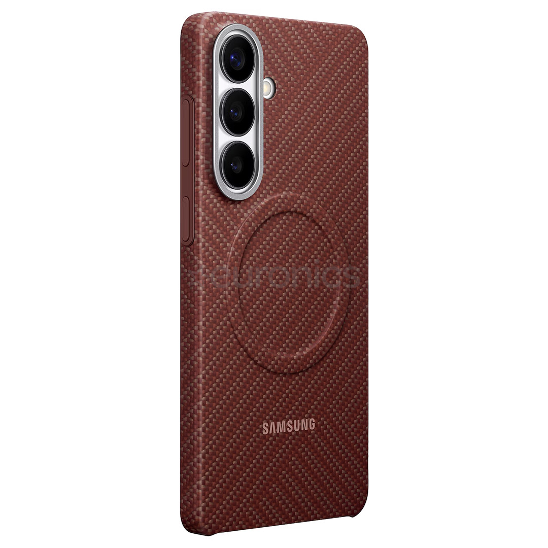 Samsung Carbon Magnet Case, Galaxy S26+, sarkana - Apvalks viedtālrunim