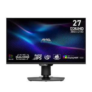 MSI MAG 274UPDF E16M, 27'', 4K UHD, Mini-LED, 160 Hz, black - Monitor