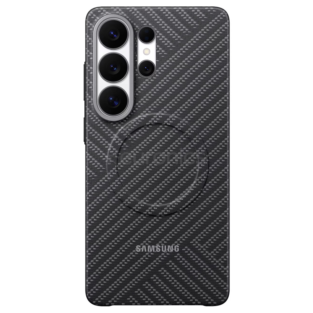 Samsung Carbon Magnet Case, Galaxy S26 Ultra, tumši pelēka - Apvalks viedtālrunim