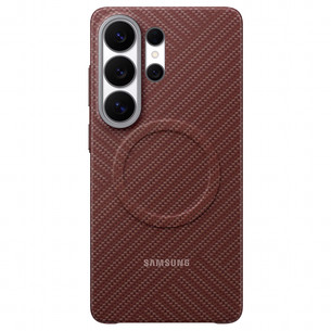 Samsung Carbon Magnet Case, Galaxy S26 Ultra, sarkana - Apvalks viedtālrunim EF-KS948SREGWW