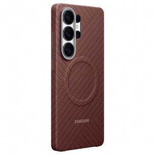 Samsung Carbon Magnet Case, Galaxy S26 Ultra, sarkana - Apvalks viedtālrunim