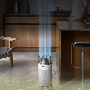 Dyson HushJet™ Purifier Compact HJ10, белый/серебристый - Очиститель воздуха