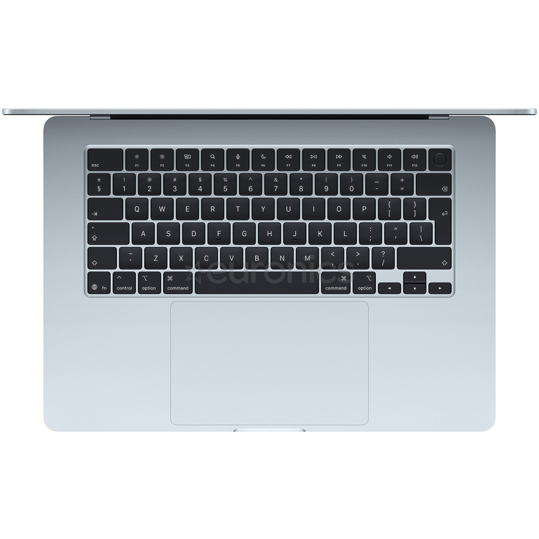 Apple MacBook Air 15 (2026), M5, 10C/10C, 16 GB, 512 GB, SWE, gaiši zila - Portatīvais dators