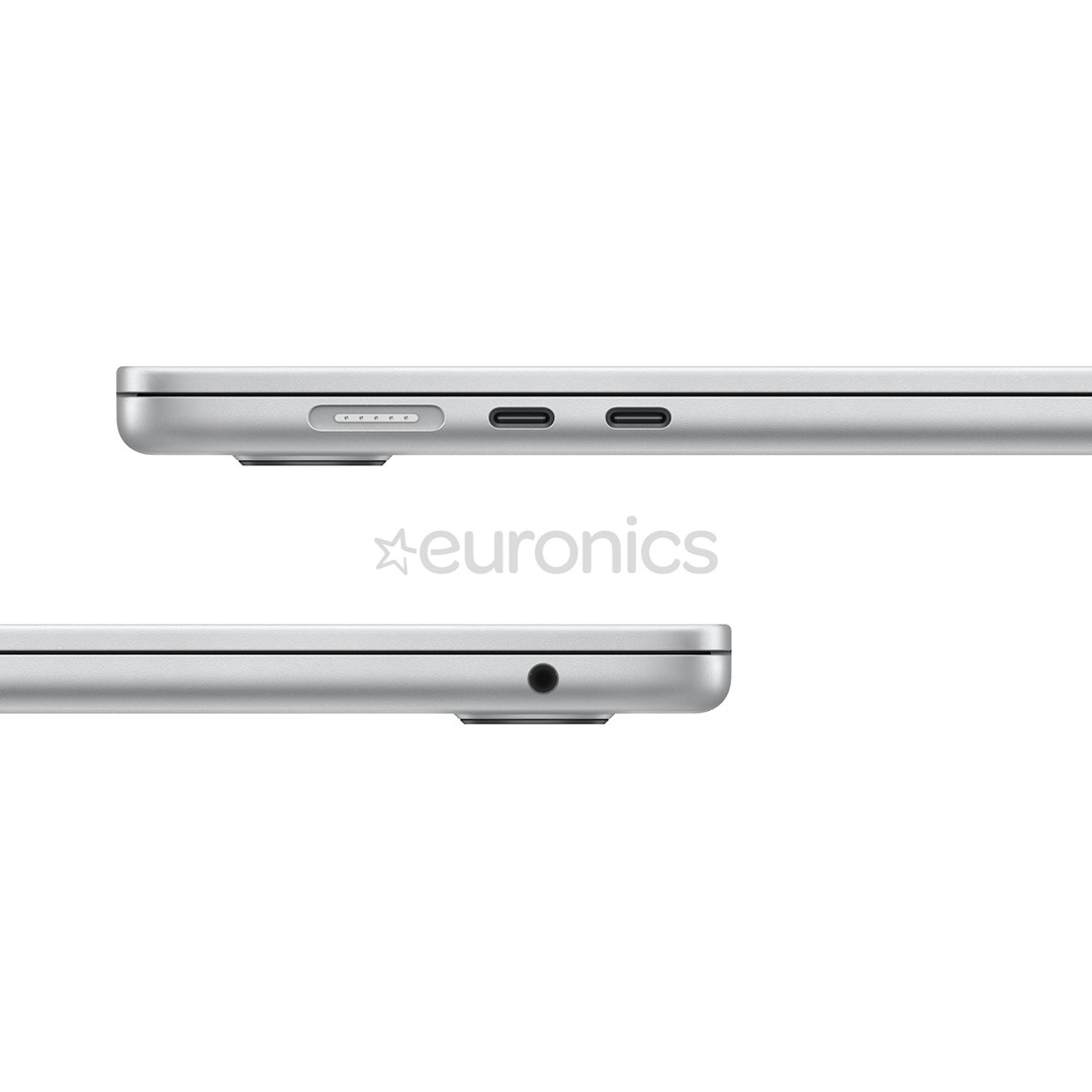Apple MacBook Air 15 (2026), M5, 10C/10C, 16 GB, 1 TB, ENG, sudraba - Portatīvais dators