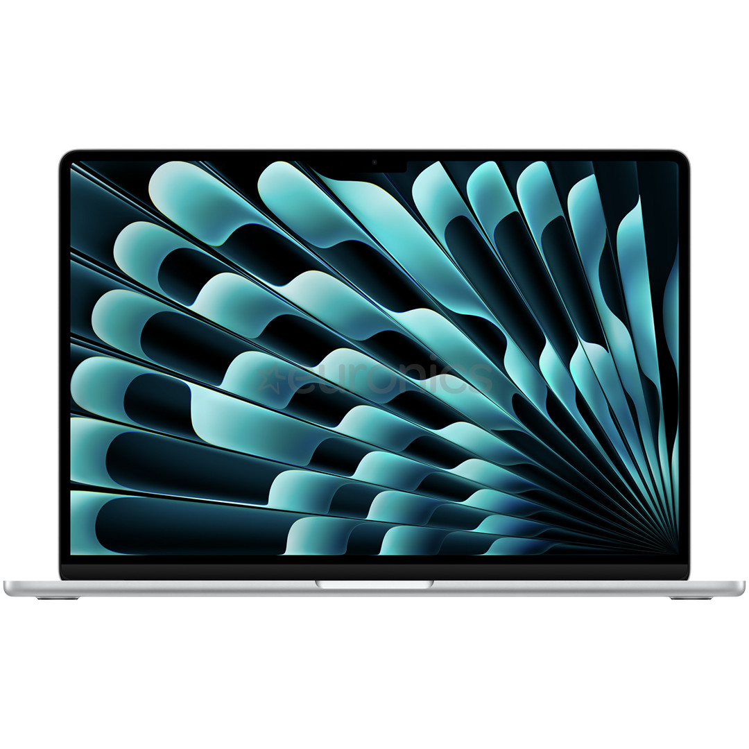 Apple MacBook Air 15 (2026), M5, 10C/10C, 16 GB, 512 GB, SWE, sudraba - Portatīvais dators