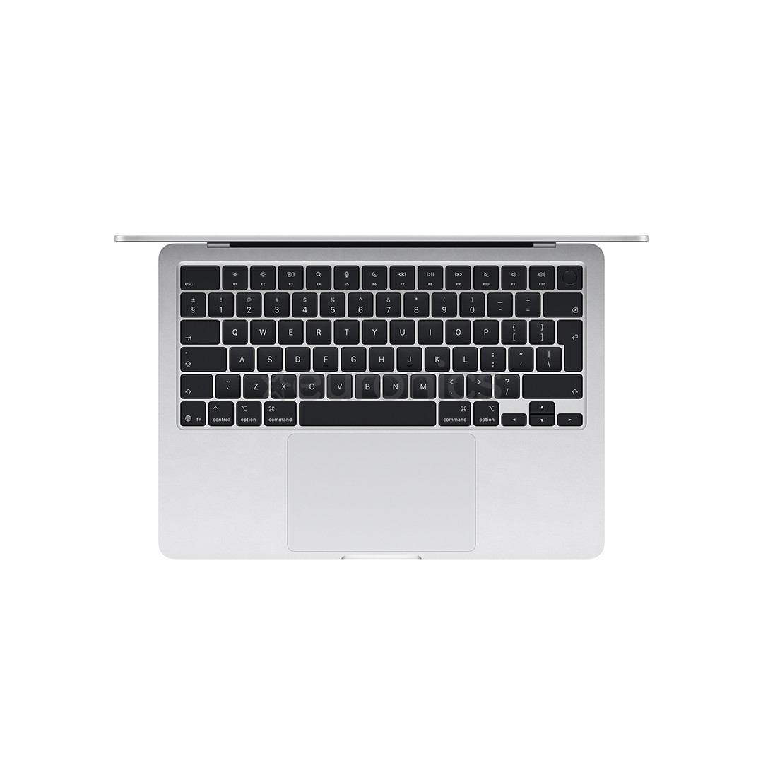 Apple MacBook Air 13 (2026), M5, 10C/10C, 24 GB, 1 TB, ENG, sudraba - Portatīvais dators