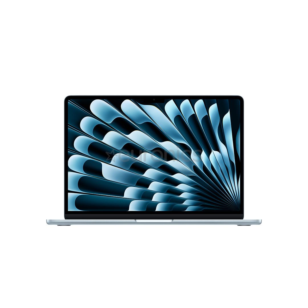 Apple MacBook Air 13 (2026), M5, 10C/8C, 16 GB, 512 GB, SWE, gaiši zila - Portatīvais dators