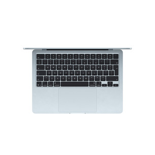 Apple MacBook Air 13 (2026), M5, 10C/8C, 16 GB, 512 GB, SWE, gaiši zila - Portatīvais dators