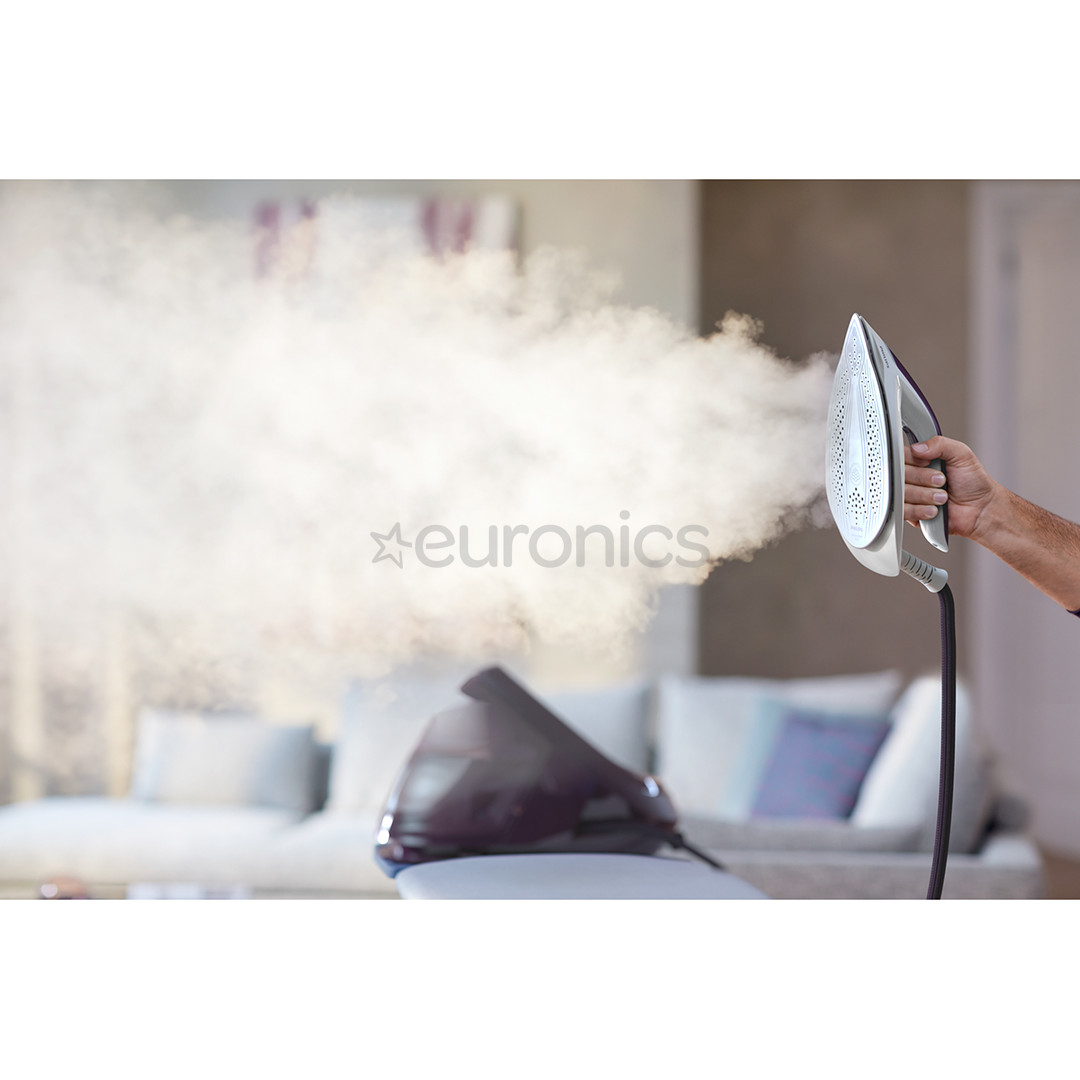 Philips PerfectCare 8000, 2700 W, white/purple - Ironing system