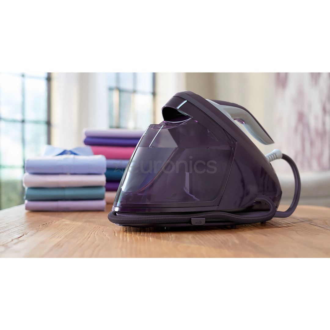 Philips PerfectCare 8000, 2700 W, white/purple - Ironing system