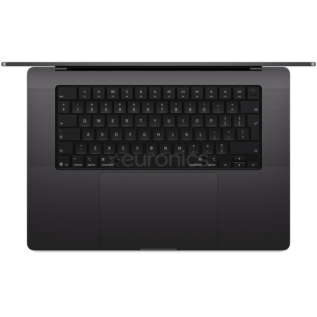 Apple MacBook Pro 16 (2026), M5 Pro, 18C/20C, 48GB, 1 TB, ENG, melna - Portatīvais dators