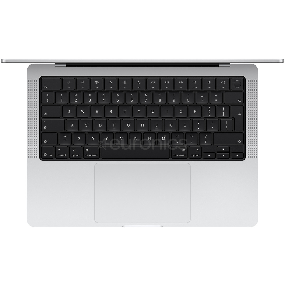 Apple MacBook Pro 14 (2026), M5 Max, 18C/32C, 36 GB, 2 TB, SWE, sudraba - Portatīvais dators