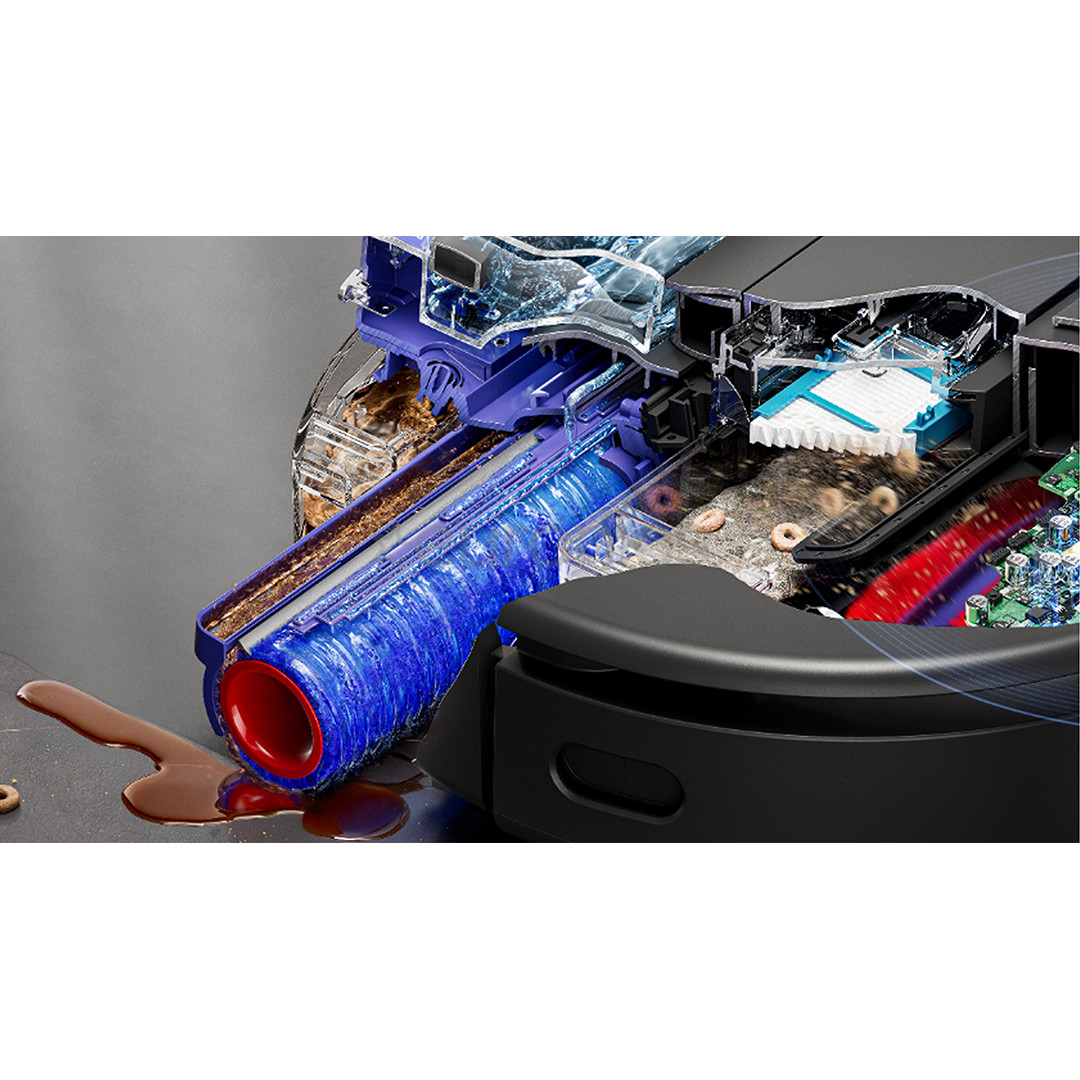 Dyson Spot+Scrub™ AI, сухая и влажная уборка, черный - Робот-пылесос