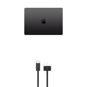 Apple MacBook Pro 14 (2025) M5, 10C/10C, 24 GB, 1 TB, RUS, melna - Portatīvais dators