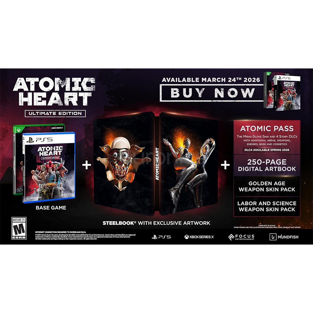 Atomic Heart: Ultimate Edition, PlayStation 5 - Spēle