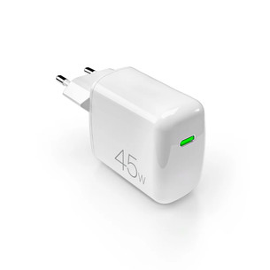 Puro Wall Charger Mini Pro 45W, USB-C, white - Charger PUFCMTCUSBC45WGWHI