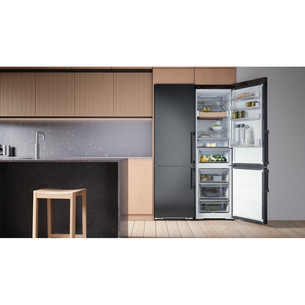 Asko Series 5, NoFrost, 409 L, augstums 203 cm, melna - Ledusskapis