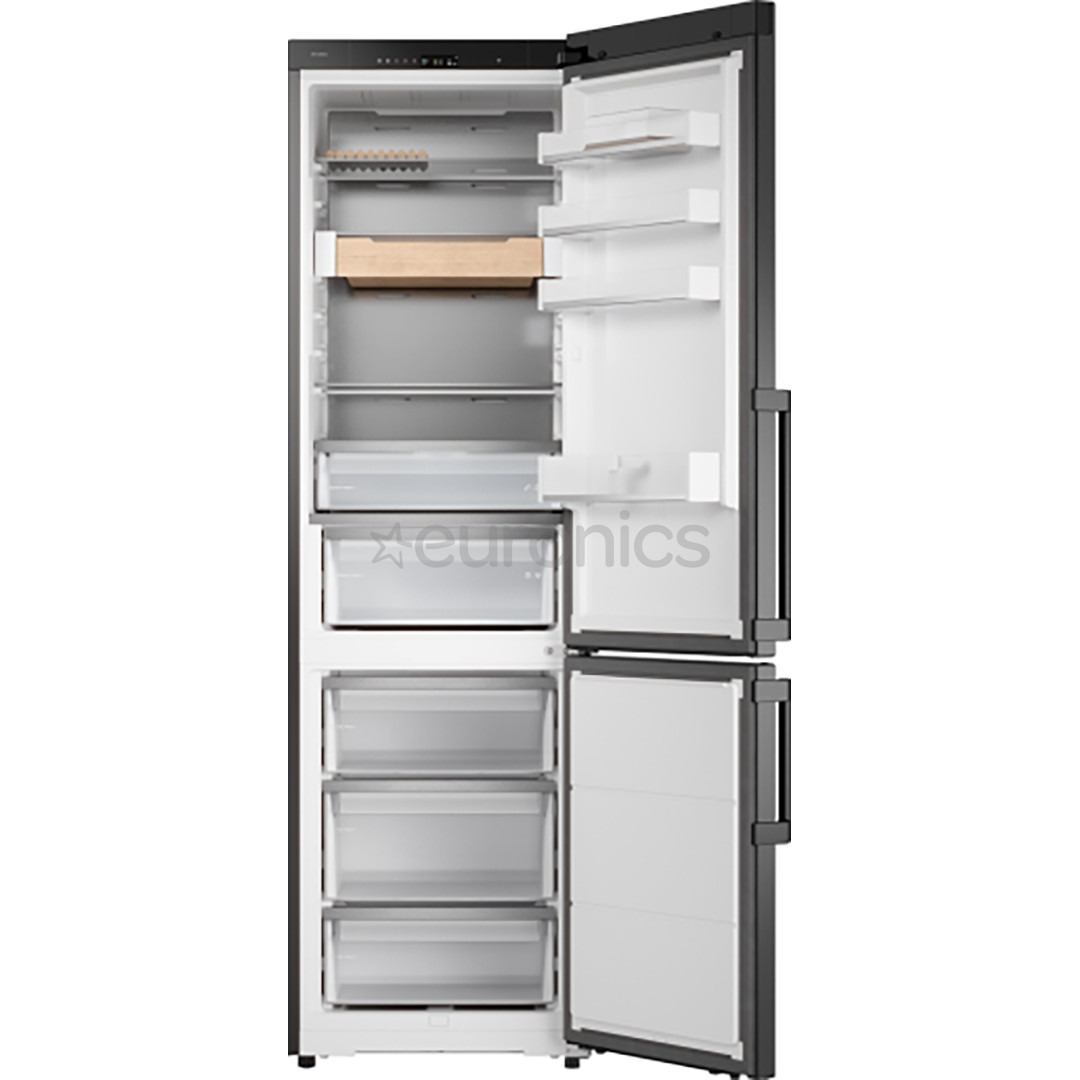 Asko Series 5, NoFrost, 409 L, augstums 203 cm, melna - Ledusskapis