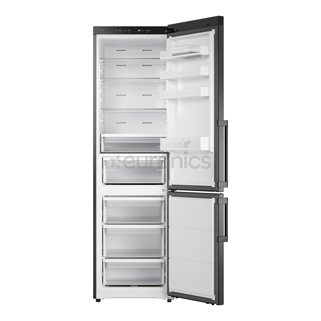 Asko, Series 2, No Frost, 409 L, augstums 203 cm, melna - Ledusskapis