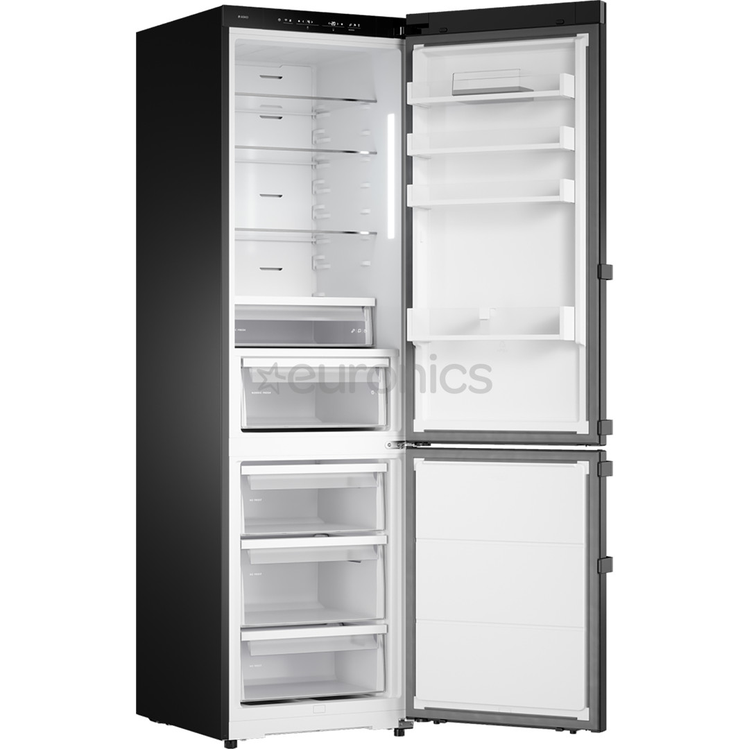 Asko, Series 2, No Frost, 409 L, augstums 203 cm, melna - Ledusskapis