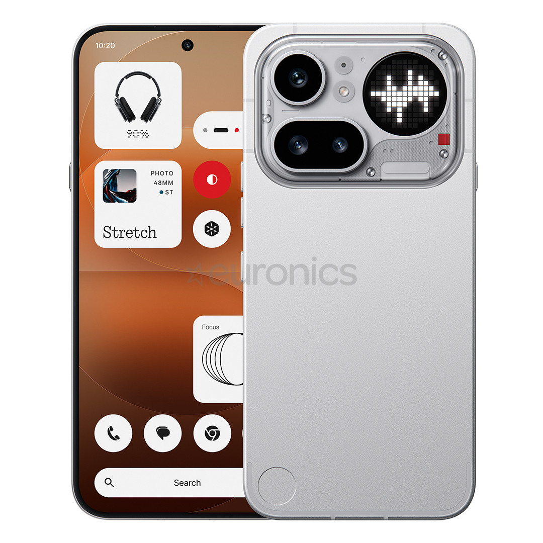 Nothing Phone (4a) Pro, 12 ГБ, 256 ГБ, серебристый - Смартфон